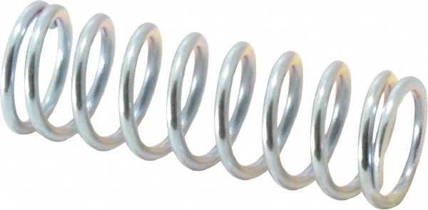Precision Compression Spring: 0.6" OD, 1.75" Free Length