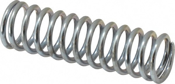 Precision Compression Spring: 0.6" OD, 2" Free Length