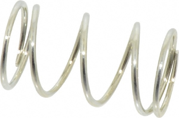 Precision Compression Spring: 0.72" OD, 1.25" Free Length