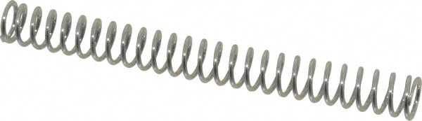 Compression Spring: 0.36" OD, 3.5" Free Length