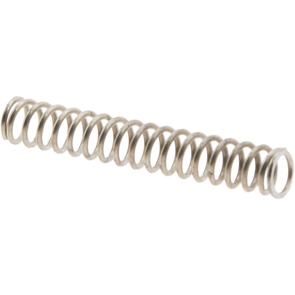 Precision Compression Spring: 0.1200" OD, 3/4" Free Length