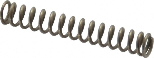 Precision Compression Spring: 0.12" OD, 0.75" Free Length