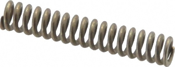Precision Compression Spring: 0.18" OD, 1" Free Length