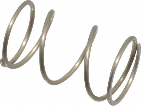 Precision Compression Spring: 0.3" OD, 0.5" Free Length