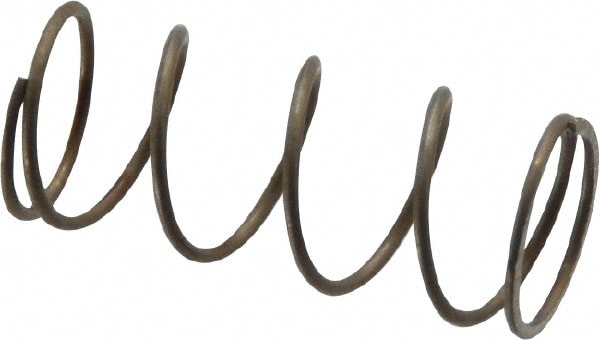 Precision Compression Spring: 0.3" OD, 0.687" Free Length