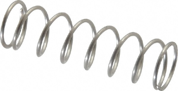 Precision Compression Spring: 0.3" OD, 1" Free Length