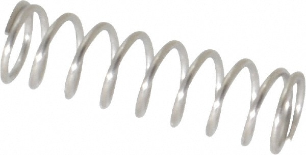 Precision Compression Spring: 0.3" OD, 1" Free Length