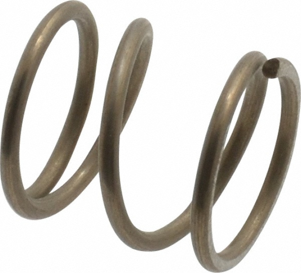Precision Compression Spring: 0.48" OD, 0.5" Free Length