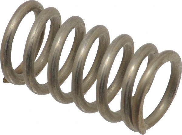 Precision Compression Spring: 0.48" OD, 0.875" Free Length