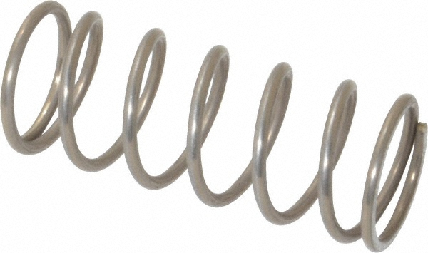 Precision Compression Spring: 0.6" OD, 1.5" Free Length