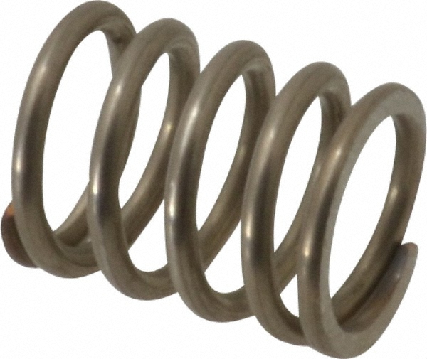 Precision Compression Spring: 0.6" OD, 0.75" Free Length