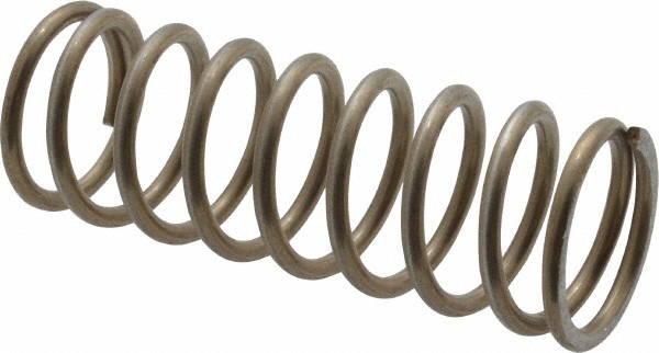 Compression Spring: 0.72" OD, 2" Free Length