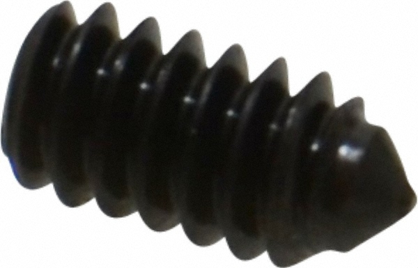 Value Collection 121067PR Set Screw: #10-24 x 3/8", Cone Point, Alloy Steel, Grade 8 Image