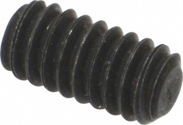 Value Collection 151235PR Set Screw: 1/4-20 x 1/2", Flat Point, Alloy Steel, Grade 8 Image