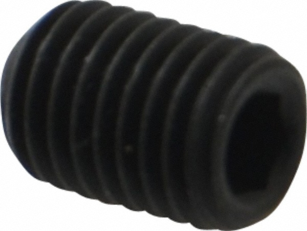 Value Collection 151249PR Set Screw: 1/4-28 x 3/8", Flat Point, Alloy Steel, Grade 8 Image