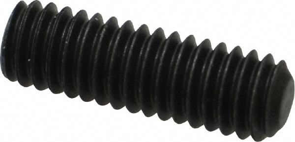 Value Collection 151298PR Set Screw: 5/16-18 x 1", Flat Point, Alloy Steel, Grade 8 Image