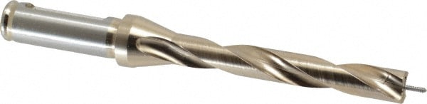 Seco 40004 Replaceable Tip Drill: 12.5 to 12.99 mm Drill Dia, Weldon Flat Shank Image