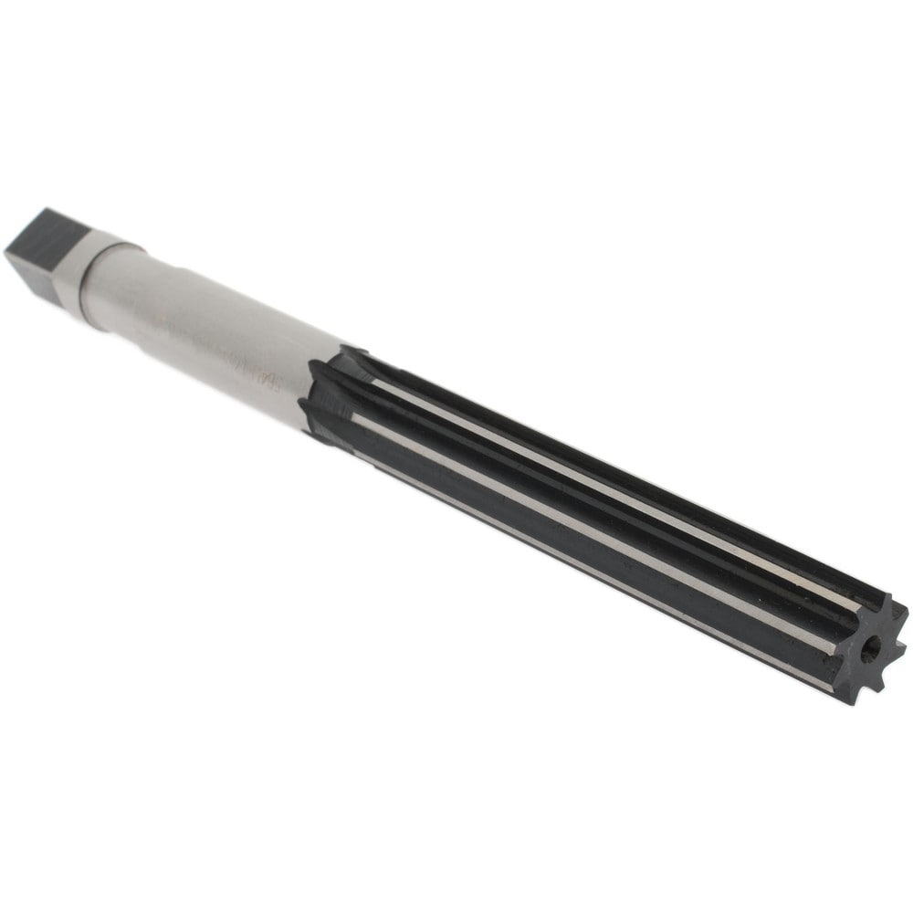 Hand Reamer: 17/32" Dia, 3-1/8" Flute Length, 6-1/4" OAL