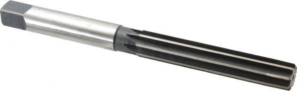 Hand Reamer: 13/16" Dia, 4-9/16" Flute Length, 9-1/8" OAL