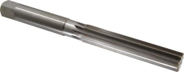 Hand Reamer: 1-1/4" Dia, 6-1/8" Flute Length, 12-1/4" OAL