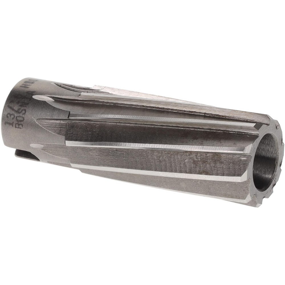 Spiral Shell Reamer: 13/16" Dia, 2-1/2" OAL