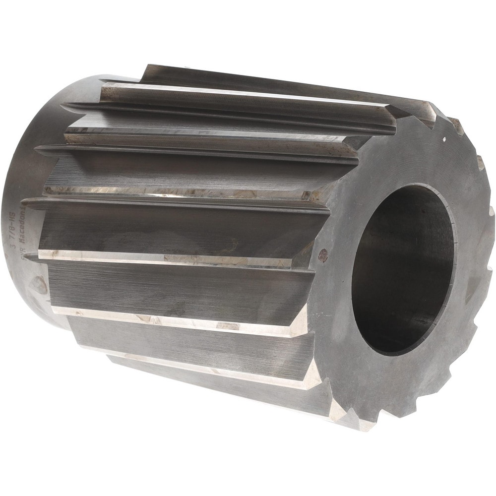 Spiral Shell Reamer: 3-7/8" Dia, 5" OAL