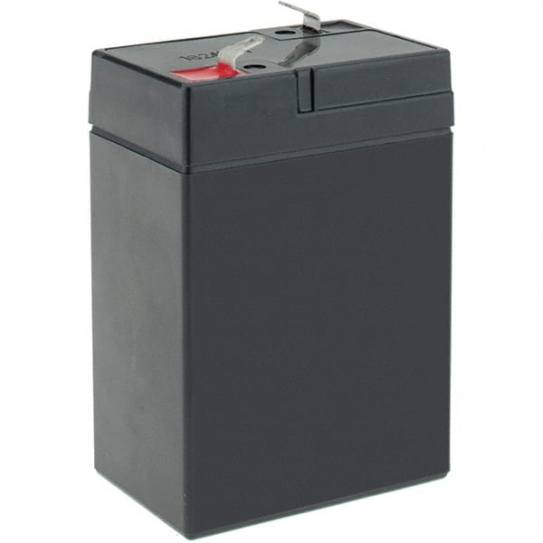 Rechargeable Lead Battery: 6V, 4.5 Ah, Quick-Disconnect Terminal