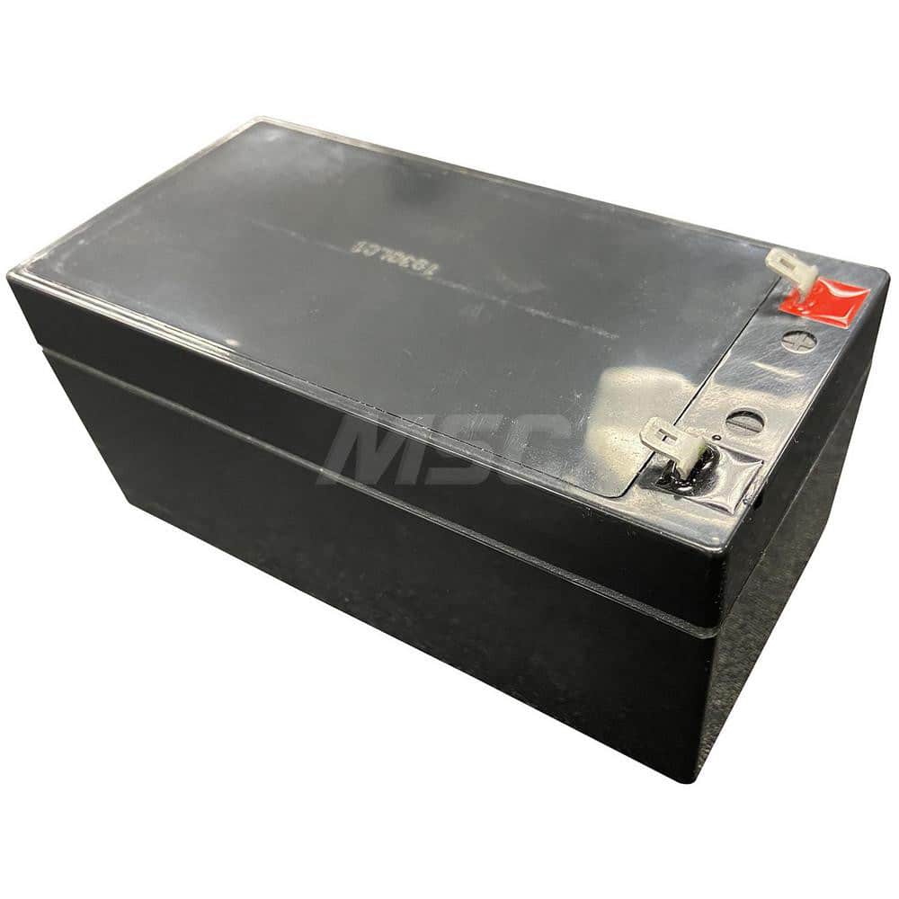 Mule PM1230 Rechargeable Lead Battery: 12V, Quick-Disconnect Terminal 