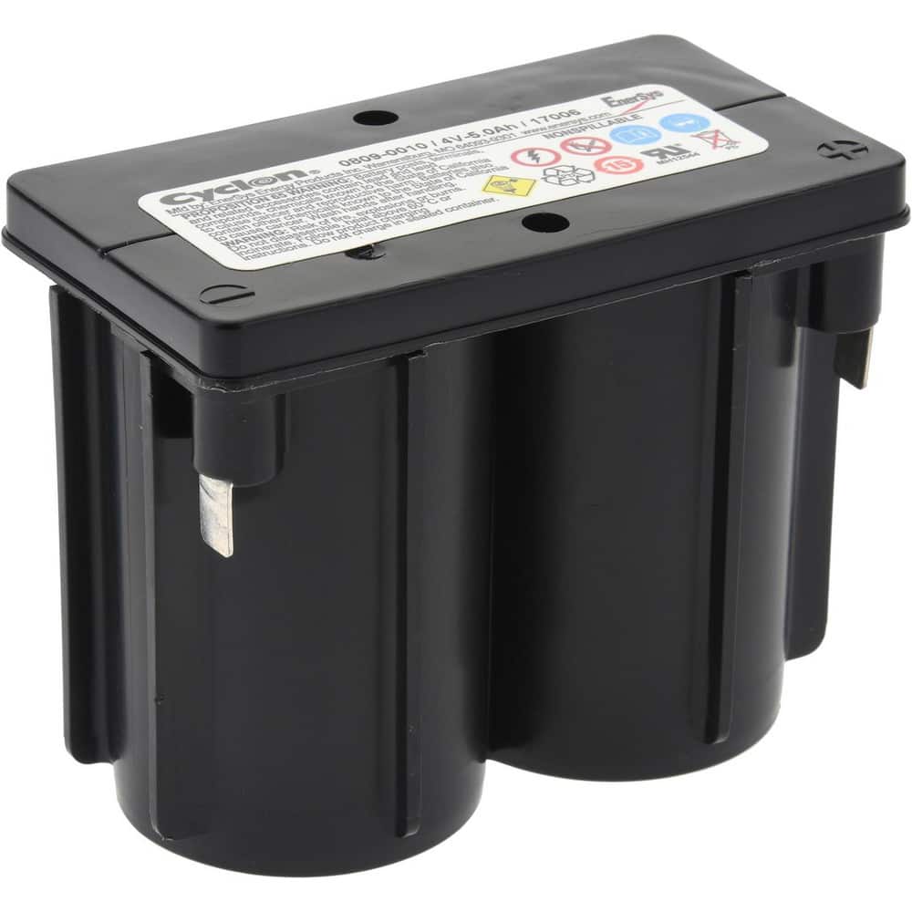 Mule 4PL016G Rechargeable Lead Battery: 4V, Quick-Disconnect Terminal 