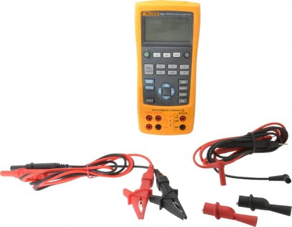 Fluke FLUKE-724 Thermocouple & RTD Calibrators; Calibrator Type: Temperature Calibrator ; Measurement Type: Temperature/Voltage ; Accuracy: 0.1 ; Battery Chemistry: Alkaline ; Battery Size: AA ; Number Of Batteries: 4 