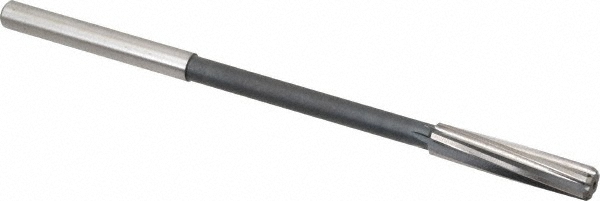 Value Collection 14442960216400S Chucking Reamer: 21/64" Dia, 6" OAL, 1-1/2" Flute Length, Straight Shank, High Speed Steel Image
