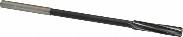 Value Collection 14442960236400S Chucking Reamer: 23/64" Dia, 7" OAL, 1-3/4" Flute Length, Straight Shank, High Speed Steel Image