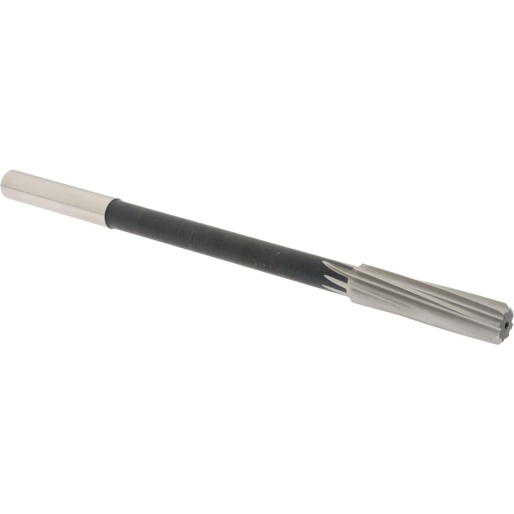Value Collection 14442960012000S Chucking Reamer: 1/2" Dia, 8" OAL, 2" Flute Length, Straight Shank, High Speed Steel Image