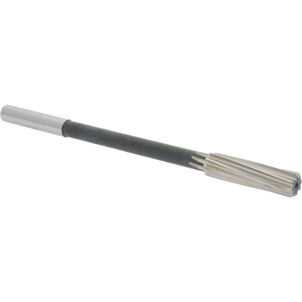 Value Collection 14442960173200S Chucking Reamer: 17/32" Dia, 8" OAL, 2" Flute Length, Straight Shank, High Speed Steel Image