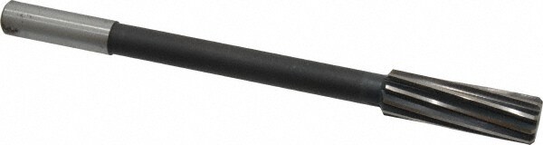 Value Collection 14442960131600S Chucking Reamer: 13/16" Dia, 9-1/2" OAL, 2-1/2" Flute Length, Straight Shank, High Speed Steel Image