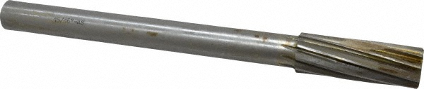 Value Collection 14442960151600S Chucking Reamer: 15/16" Dia, 10" OAL, 2-5/8" Flute Length, Straight Shank, High Speed Steel Image