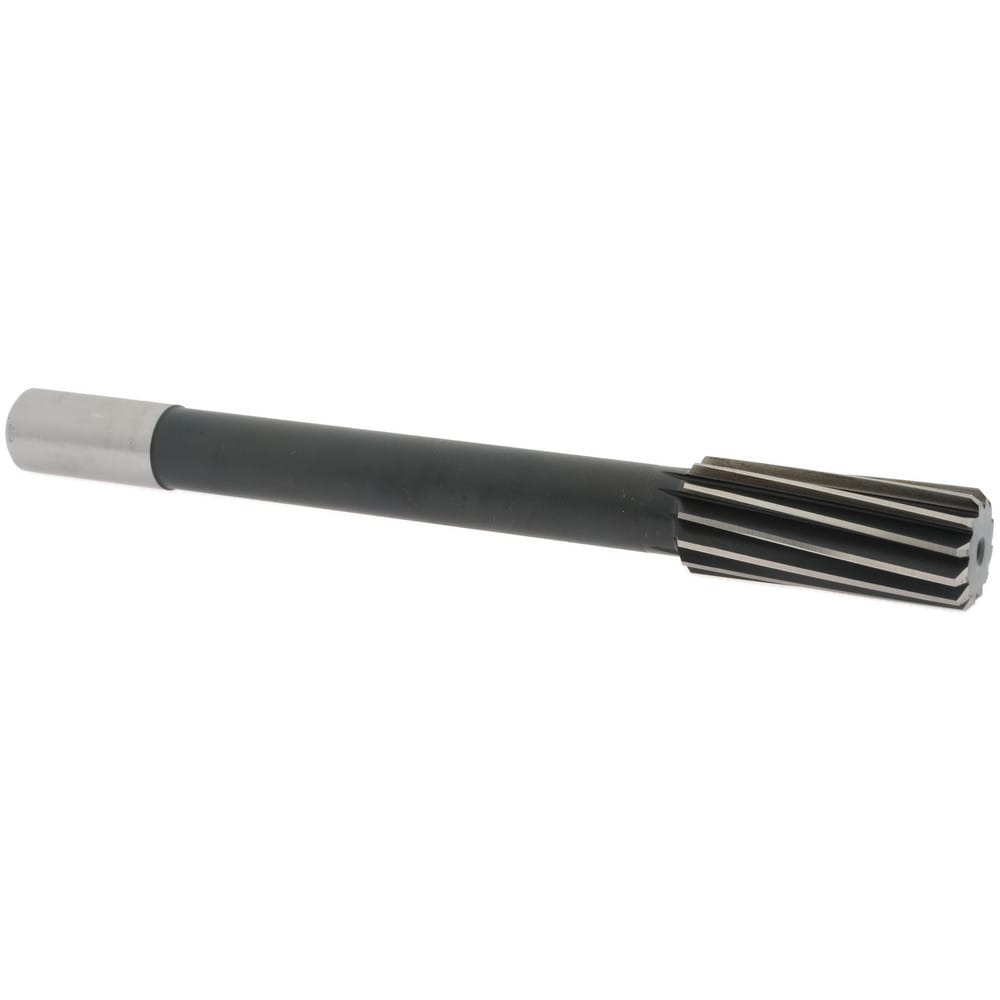 Value Collection 14442961014000S Chucking Reamer: 1-1/4" Dia, 11-1/2" OAL, 3" Flute Length, Straight Shank, High Speed Steel Image