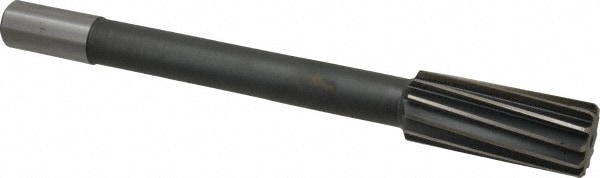 Value Collection 14442961038000S Chucking Reamer: 1-3/8" Dia, 12" OAL, 3-1/4" Flute Length, Straight Shank, High Speed Steel Image