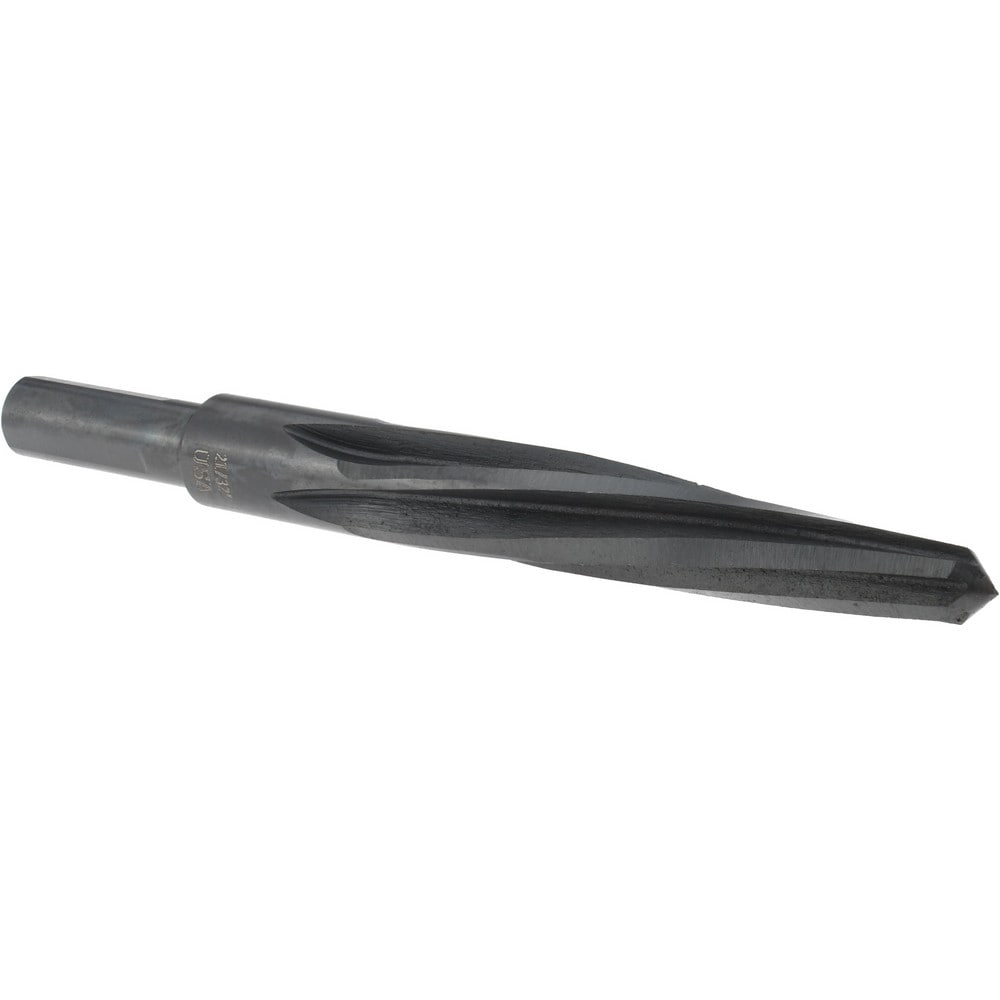 Bridge Reamer: 21/32" Dia, 1/2" Shank Dia, 4-1/2" Flute Length