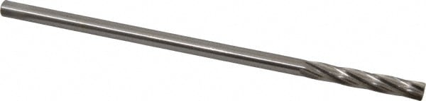 Value Collection SM1500016 Chucking Reamer: 1/4" Dia, 6" OAL, 1-1/2" Flute Length, Straight Shank, Cobalt Steel Image