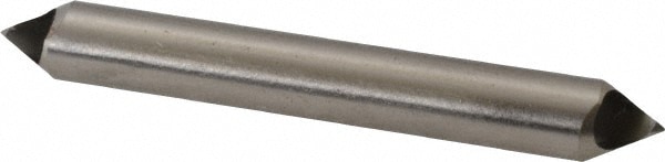 Countersink: 60.00 deg Included Angle, 0 Flute, High-Speed Steel, Right Hand