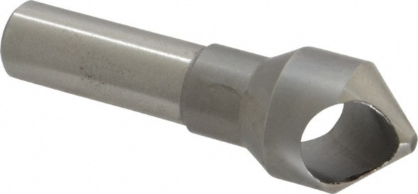 M.A. Ford. 67081202 13/16" Head Diam, 1/2" Shank Diam, 0 Flute 82° High Speed Steel Countersink Image