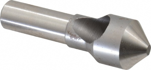 M.A. Ford. 67081203 13/16" Head Diam, 1/2" Shank Diam, 0 Flute 90° High Speed Steel Countersink Image