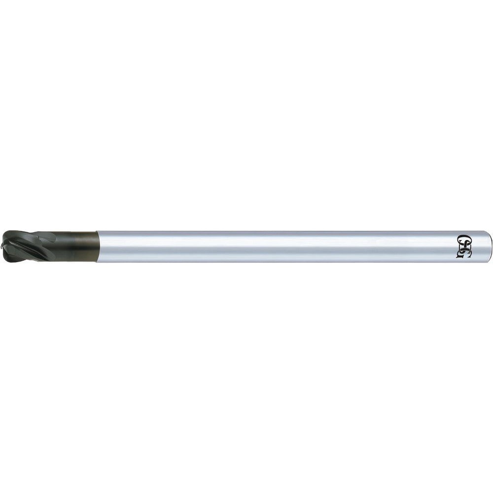 Corner Radius End Mill: 1/2" Dia, 1/2" LOC, 0.015" Radius, 4 Flutes, Solid Carbide