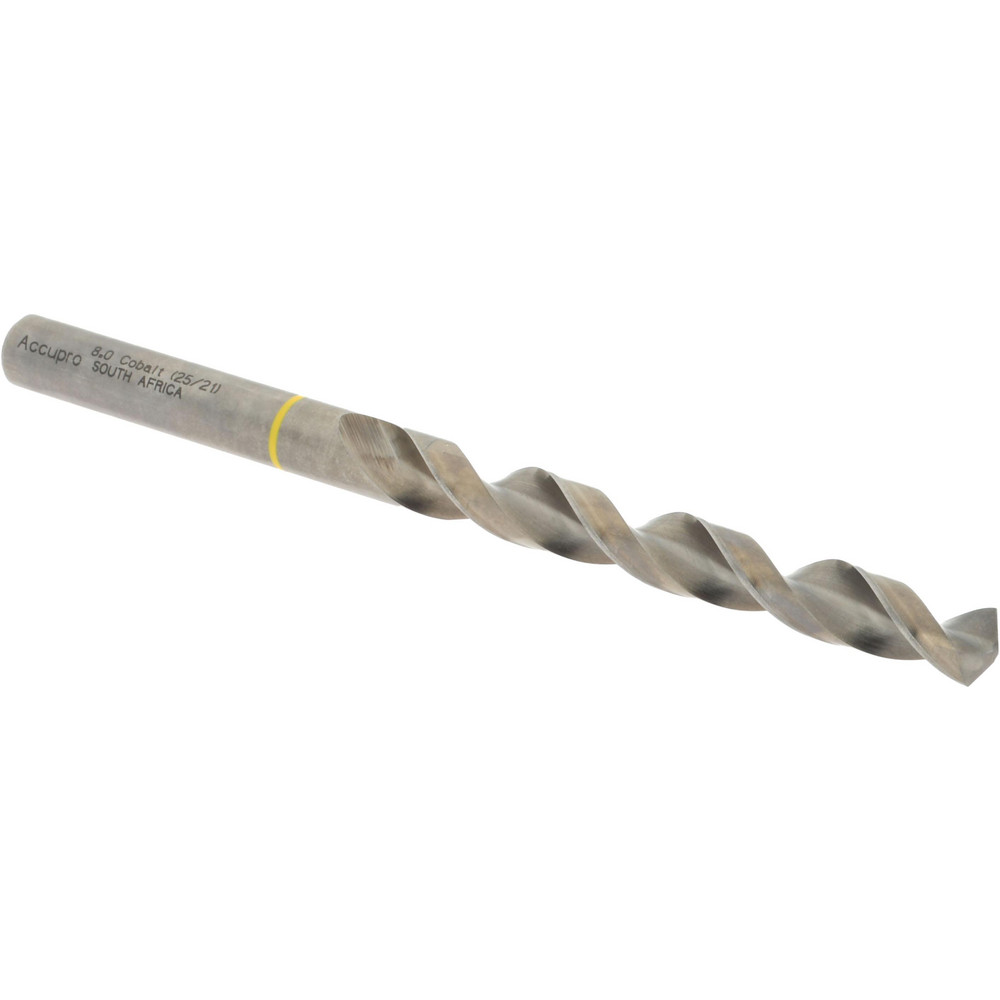 Accupro Jobber Length Drill Bit: mm Dia, 130 deg