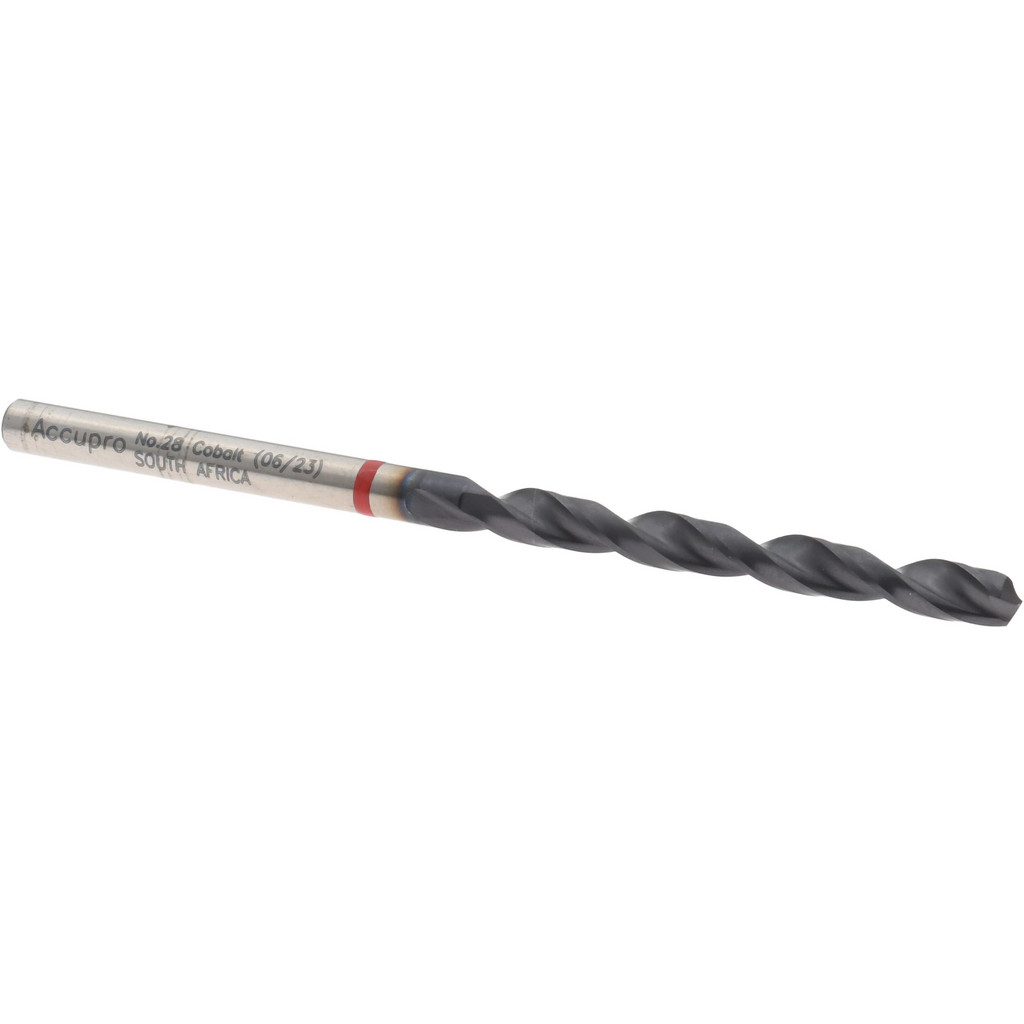 thumbnail interactive-video image 1 of MAXTOOL No.28 2pcs Identical Jobber Length Drills Dia 0.1405" HSS M2 Twist Drill Bits Wire 1 of 10