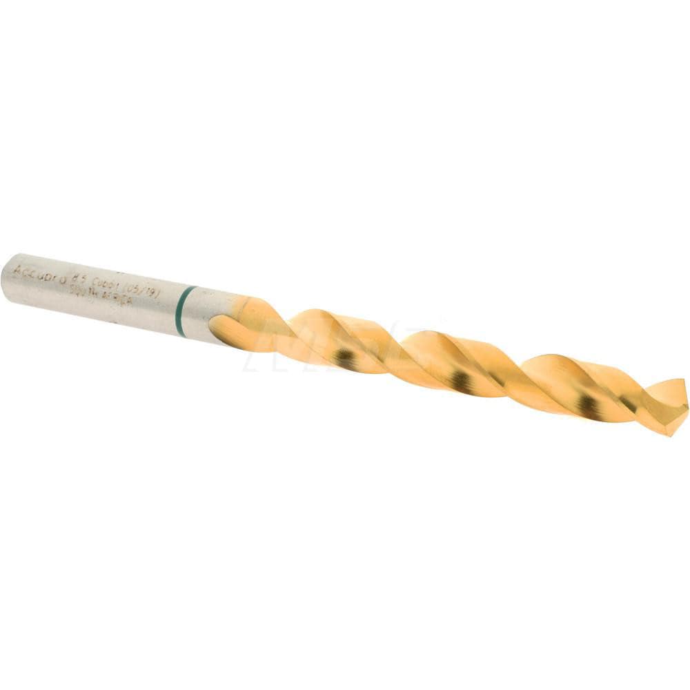 Accupro 1G70850-AC Jobber Length Drill Bit: 0.3346" Dia, 135 °, Cobalt 