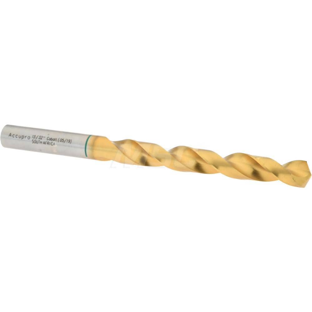 Accupro 1G71032-AC Jobber Length Drill Bit: 0.4062" Dia, 135 °, Cobalt 