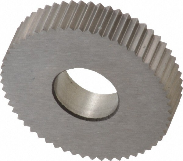 Standard Knurl Wheel: 21.5 mm Dia, 90 ° Tooth Angle, 21 TPI, Straight, Cobalt