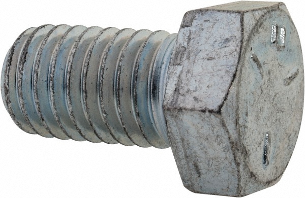 Made in USA C702202 Hex Head Cap Screw: 1/2-13 x 7/8", Grade 5 Steel, Zinc-Plated Image